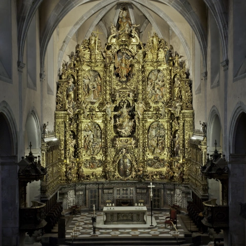 Image of Altarpiece in Santa Maria church in Arenys de Mar